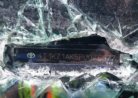 2023 Toyota Camry Xse V6 из США, поврежденный, VIN 4T1KZ1AK5PU076977